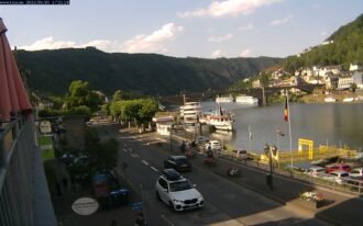 Webcam Cochem Uferpromenade Live