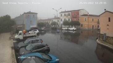 Webcam Sant Elena Venezia Sannita-Piazza Live