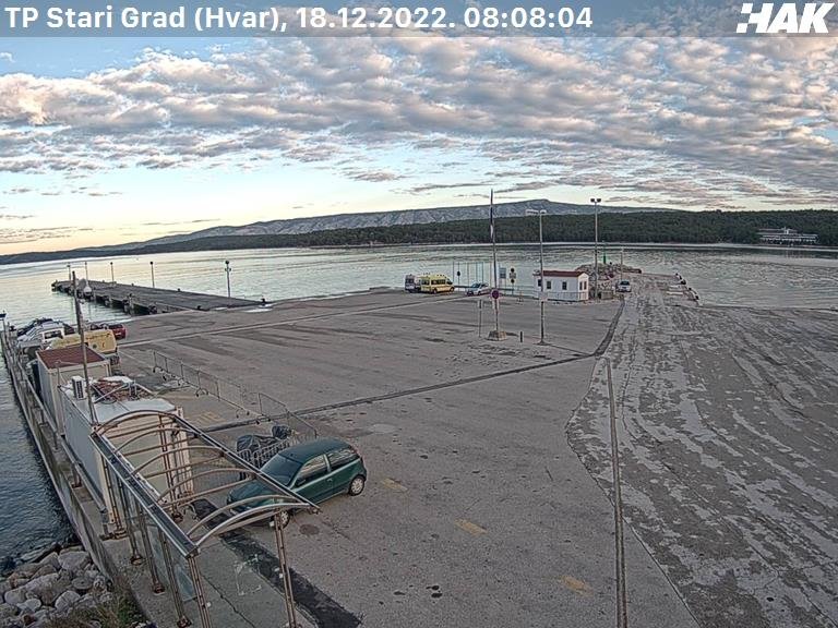 Stari Grad Ferry Port Hvar Webcam Live