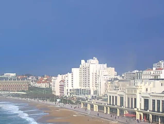 Biarritz Beach Webcam Live