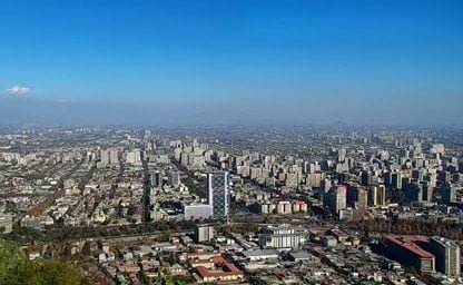 Santiago de Chile Webcam Panorama Live