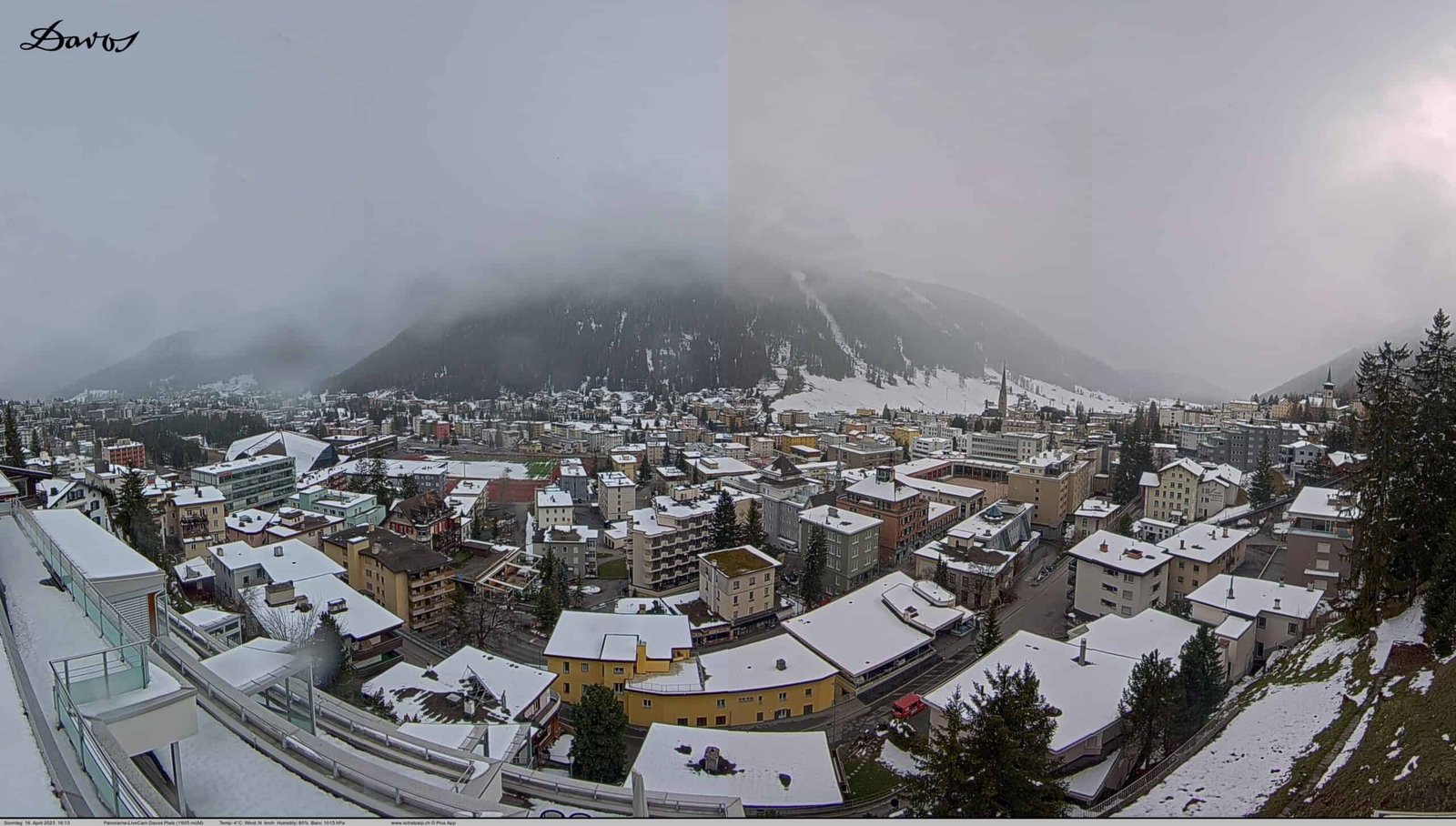 Webcam Panorama Davos Live