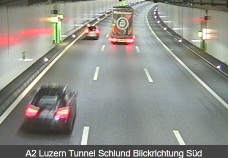 A2 Schlund Tunnel Luzern Webcam Live