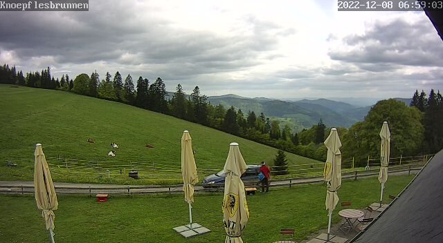 Webcam Almgasthaus Knöpflesbrunnen Live