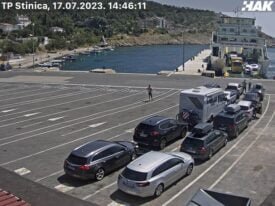 Ferry Port Stinica Webcam Live