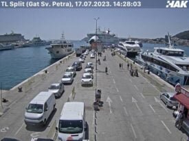 Split Ferry Port Webcam Live