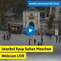 Istanbul Eyup Sultan Moschee Webcam Live