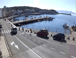 Webcam Senj Hafen Kroatien Live