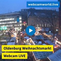 Oldenburg Weihnachtsmarkt Webcam Live