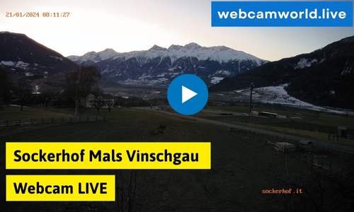 Webcam Sockerhof Mals Vinschgau Aktuell Live