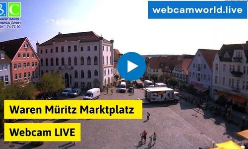 Webcam Waren Müritz Marktplatz Aktuell Live