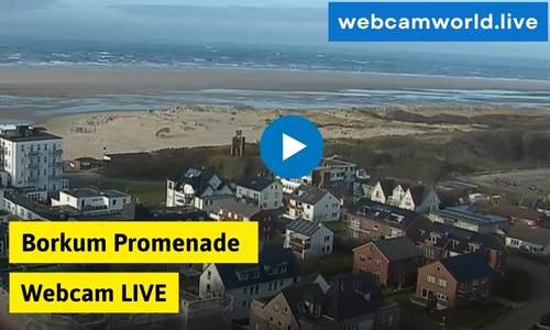 Borkum Webcam Promenade Aktuell Live