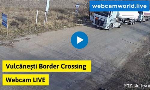 Vulcănești Border Crossing Webcam Live