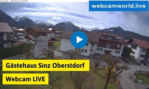 Gästehaus Sinz Oberstdorf Webcam Aktuell Live