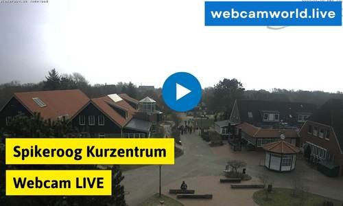 Webcam Spikeroog Kurzentrum Aktuell Live