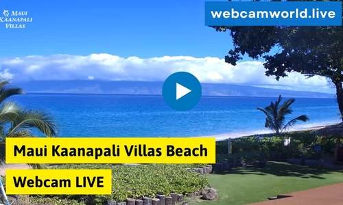 Maui Kaanapali Villas Beach Webcam Live