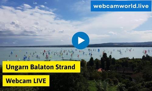 Ungarn Balaton Strand Webcam Live