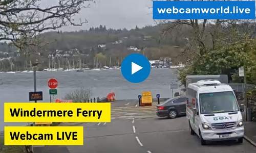 Windermere Ferry Webcam Aktuell Live