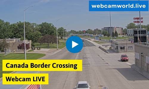 Canada Border Crossing Webcam Aktuell Live