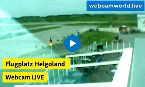 Flugplatz Helgoland Webcam Aktuell Live