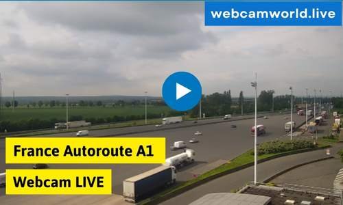 France Autoroute A1 Webcam Live