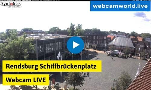 Rendsburg Webcam Schiffbrückenplatz Aktuell Live