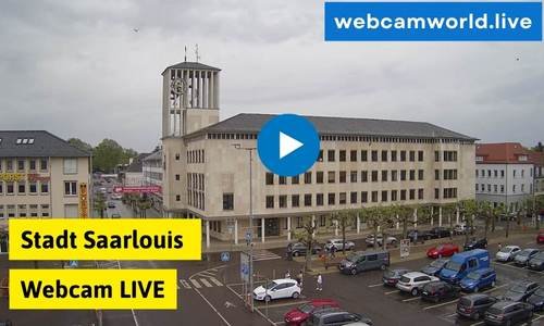 Stadt Saarlouis Webcam Rathaus Aktuell Live