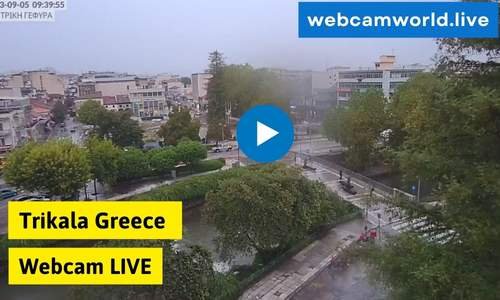 Trikala Greece Webcam Aktuell Live