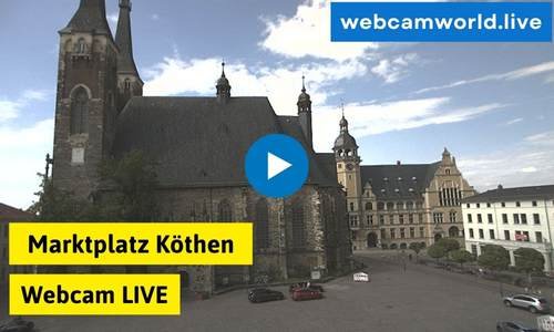 Webcam Marktplatz Köthen Aktuell Live