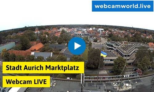 Stadt Aurich Webcam Marktplatz Aktuell Live