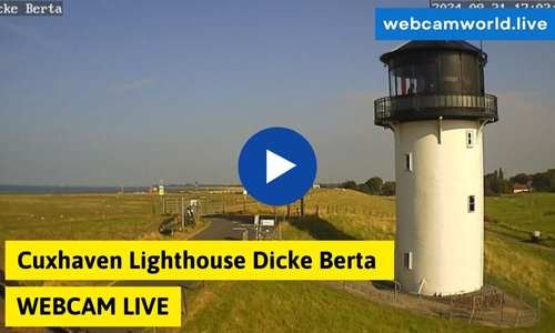 Cuxhaven Lighthouse Dicke Berta Webcam Live