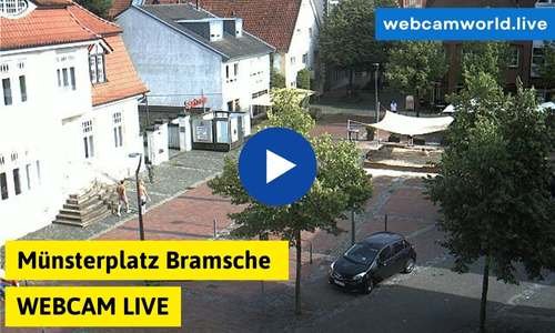 Münsterplatz Bramsche Webcam Aktuell Live