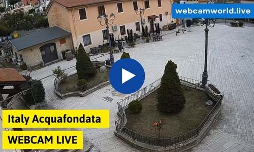 Italy Acquafondata Webcam Aktuell Live