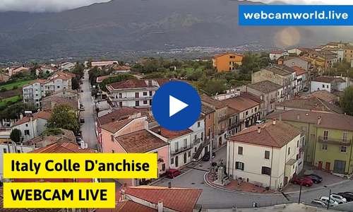 Italy Colle D’anchise Webcam Aktuell Live