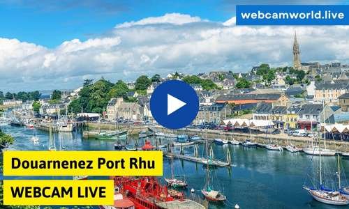 Webcam Douarnenez Port Rhu Aktuell Live