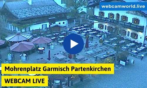 Webcam Mohrenplatz Garmisch Partenkirchen Aktuell Live