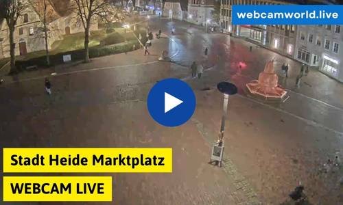 Stadt Heide Marktplatz Webcam Aktuell Live