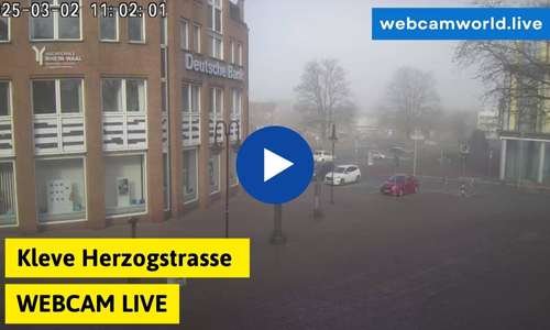 Kleve Herzogstrasse Webcam Aktuell Live