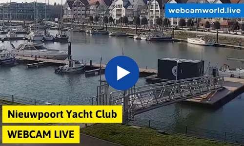 Webcam Nieuwpoort Yacht Club Aktuell Live