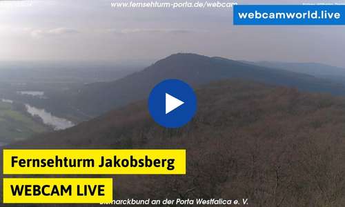 Webcam Fernsehturm Jakobsberg Porta Westfalica Live