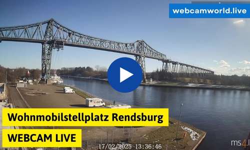 Webcam Wohnmobilstellplatz Rendsburg Aktuell Live