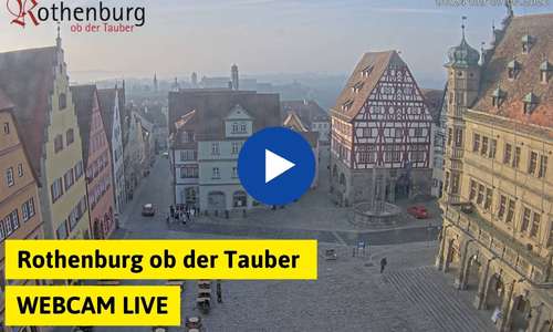 Rothenburg ob der Tauber Webcam Aktuell Live